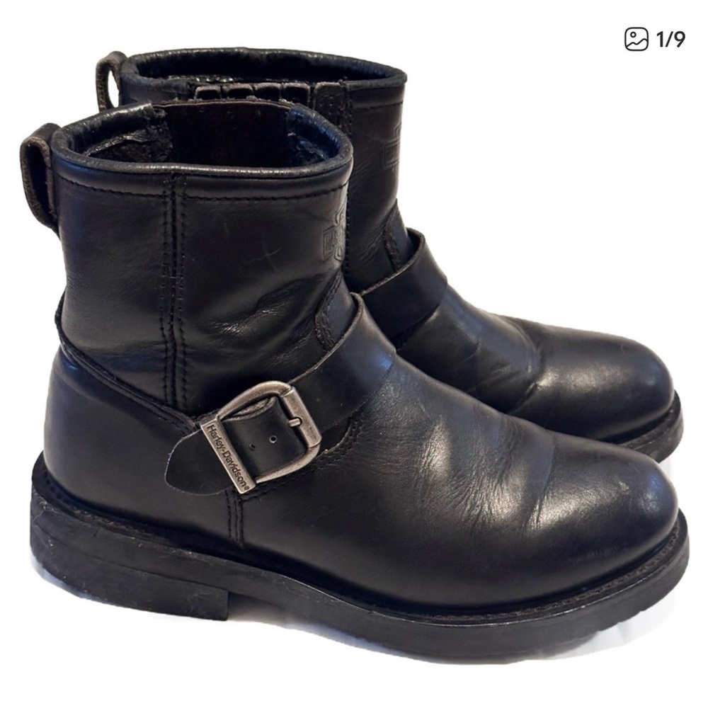 Harley Davidson Pull-On Style Moto Boots